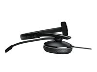 EPOS ADAPT 135T USB II - ADAPT 100 Series - micro-casque - sur-oreille - filaire - USB, jack 3,5mm - noir - Certifié pour Microsoft Teams, Optimisé pour la CU 1000900
