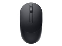 Dell MS300 - Souris - pleine taille - droitiers et gauchers - DEL optique - 3 boutons - sans fil - 2.4 GHz - noir - Pour la vente au détail - boîte - avec 3 ans Service d'échange avancé le jour ouvrable suivant MS300-BK-R-EU