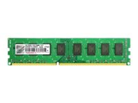 Transcend JetRAM - DDR3 - module - 2 Go - DIMM 240 broches - 1333 MHz / PC3-10600 - CL9 - 1.5 V - mémoire sans tampon - non ECC JM1333KLN-2G