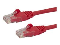 StarTech.com Câble Ethernet 7 m - RJ45 Cat6 - Câble réseau sans accroc - UTP - Cordon patch - Catégorie 6 - Rouge - Cordon de raccordement - RJ-45 (M) pour RJ-45 (M) - 7 m - UTP - CAT 6 - sans crochet - rouge N6PATC7MRD