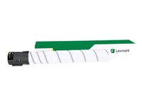 Lexmark - À rendement élevé - jaune - original - cartouche de toner - pour Lexmark CS923DE, CX921DE, CX922DE, CX923DTE, CX923DXE, CX924DTE, CX924DXE 76C0HY0