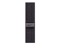 Apple Nike - Boucle pour montre intelligente - 45 mm - 145 - 220 mm - Noir/bleu MUJX3ZM/A