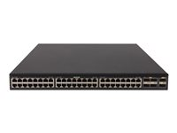 HPE FlexFabric 5710 48XGT 6QS+/2QS28 - Commutateur - C3 - Géré - 48 x 1 Gigabit / 10 Gigabit SFP+ - Montable sur rack JL586A