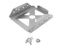 Compulocks Support de sécurité pour Mac Mini avec câble à clé argenté - Kit de sécurité - argent - pour Apple Mac mini (Début 2020, Early 2023, Fin 2012, Fin 2014, Fin 2018, Fin 2020, Mi-2020) MMEN76CL