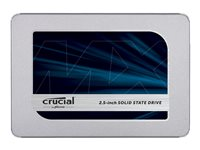 Crucial MX500 - SSD - chiffré - 2 To - interne - 2.5" - SATA 6Gb/s - AES 256 bits - TCG Opal Encryption 2.0 CT2000MX500SSD1