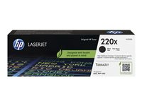 HP 220X - À rendement élevé - noir - original - LaserJet - boîte - cartouche de toner (W2200X) - pour Color LaserJet 4302; Color LaserJet Pro 4202, 4302, MFP 4303 W2200X