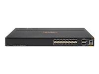 HPE Aruba CX 8360-16Y2C V2 - Commutateur - C3 - Géré - 16 x 1/10/25 Gigabit Ethernet SFP / SFP+ / SFP28 + 2 x 40/100 Gigabit QSFP+ / QSFP28 - flux d'air de l'avant vers l'arrière - Montable sur rack R9G10A