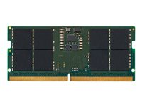 Kingston - DDR5 - module - 16 Go - SO DIMM 262 broches - 5600 MHz / PC5-44800 - CL46 - 1.1 V - mémoire sans tampon - on-die ECC KCP556SS8-16