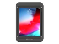 Compulocks iPad 10.2" - Ensemble cadenas et étui de sécurité avec câble antivol à combinaison - Coque de protection pour tablette - aluminium - noir - 10.2" - pour Apple 10.2-inch iPad (7ème génération, 8ème génération, 9ème génération) WOLF102BCL