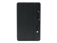 Mobilis EDGE - Étui à rabat pour tablette - noir, transparent - pour Lenovo Tab M8 HD (2nd Gen) ZA5G, ZA5H, ZA63 060003