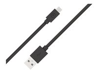 BIGBEN Connected - Câble USB - USB (M) pour Micro-USB de type B (M) - 2.1 A - 1.2 m - noir CBLMIC1M2RB