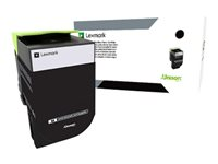 Lexmark 800S1 - Noir - original - cartouche de toner LCCP - pour Lexmark CX310dn, CX310n 80C0S10