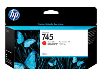 HP 745 - 130 ml - rouge chromatique - original - DesignJet - cartouche d'encre - pour DesignJet Z2600 PostScript, Z5600 PostScript F9K00A