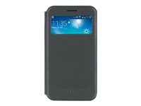 Mobilis C1 - Étui à rabat pour téléphone portable - anthracite - pour Samsung Galaxy S4 Mini 019009