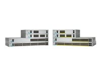Cisco Catalyst 2960L-SM-48TQ - Commutateur - C3 - intelligent - 48 x 10/100/1000 (PoE+) + 4 x 10 Gigabit SFP+ - Montable sur rack - PoE+ (370 W) WS-C2960L-SM-48TQ