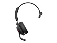 Jabra Evolve2 65 UC Mono - Micro-casque - sur-oreille - convertible - Bluetooth - sans fil - USB-A - isolation acoustique - noir 26599-889-999