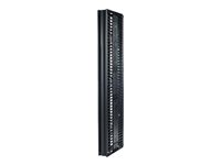 APC Cable Management - Kit de gestion de câbles pour rack - noir - pour P/N: NBWL0355A, SMC15002U-BR, SMT3000I2U-BR, SMX2000LVNCUS, SMX3000HV-BR, SMX3000LV2U-BR AR8725