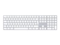 Apple Magic Keyboard with Numeric Keypad - Clavier - Bluetooth - QWERTZ - Allemand - argent MQ052D/A