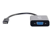 C2G USB 3.1 USB Type C to VGA Adapter - USB C to VGA Black - Adaptateur vidéo externe - USB 3.1 - D-Sub - noir 88843