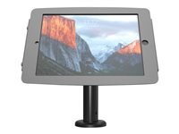 Compulocks Space Rise iPad 12.9" Counter Top Kiosk 8" Black - Pied - pour tablette - noir - ordinateur de bureau - pour Apple 12.9-inch iPad Pro (1ère génération, 2e génération) TCDP01290SENB