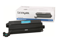 Lexmark - Cyan - original - cartouche de toner - pour Lexmark C910, C910dn, C910fn, C910in, C910n, C912, C912dn, C912fn, C912n, C912nl, X912e 12N0768