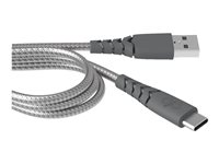 Force Power - Câble USB - USB (M) pour 24 pin USB-C (M) - 3 A - 2 m - gris FPCBLAC2MG