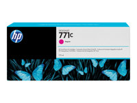 HP 771C - 775 ml - magenta - original - cartouche d'encre - pour DesignJet Z6200, Z6600, Z6610, Z6800, Z6810 B6Y09A