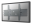 Neomounts PLASMA-W200 - Support - inclinaison - pour écran plat - argent - Taille d'écran : 37"-85" - montable sur mur