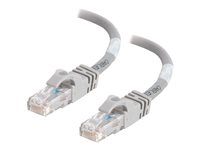 C2G Cat6 Booted Unshielded (UTP) Crossover Patch Cable - Câble inverseur - RJ-45 (M) pour RJ-45 (M) - 2 m - UTP - CAT 6 - moulé, sans crochet, bloqué - gris 83508