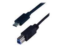 MCL MC923-1C/3BME-1M - Câble USB - USB Type B (M) pour 24 pin USB-C (M) - USB 3.1 - 1 m MC923-1C/3BME-1M