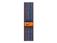 Apple Nike - Boucle pour montre intelligente - 45 mm - 145 - 220 mm - jeu royal/orange MTL53ZM/A