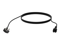 Vision - Câble d'alimentation - BS 1363 pour IEC 60320 C5 trèfle - 250 V - 13 A - 3 m - bloqué - noir - Royaume-Uni TC 3MUKCVLF/BL