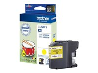 Brother LC22UY - XL - jaune - original - cartouche d'encre - pour Brother DCP-J785DW, DCP-J785DWXL, MFC-J985DW; INKvestment Work Smart MFC-J985DW LC22UY