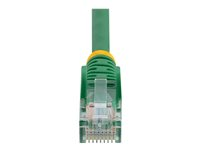 StarTech.com Câble réseau Cat5e UTP sans crochet de 2 m - Cordon Ethernet RJ45 anti-accroc - Câble patch - M/M - Vert - Cordon de raccordement - RJ-45 (M) pour RJ-45 (M) - 2 m - UTP - CAT 5e - moulé, sans crochet - vert 45PAT2MGN
