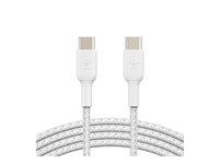 Belkin BOOST CHARGE - Câble USB - 24 pin USB-C (M) pour 24 pin USB-C (M) - 1 m - blanc CAB004BT1MWH