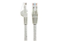 StarTech.com Câble Ethernet CAT6 15m - LSZH (Low Smoke Zero Halogen) - Cordon RJ45 UTP Anti-accrochage 10 GbE LAN - Câble Réseau Internet 650MHz 100W PoE - Vert - Snagless - 24AWG (N6LPATCH15MGR) - Cordon de raccordement - RJ-45 (M) pour RJ-45 (M) - 15 m - 6 mm - UTP - CAT 6 - sans crochet - gris N6LPATCH15MGR