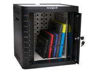 Kensington Charge & Sync Cabinet, Universal Tablet - Meuble de rangement - pour 10 tablettes - noir K67862EU