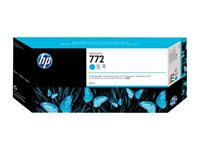 HP 772 - 300 ml - cyan - original - DesignJet - cartouche d'encre - pour DesignJet HD Pro MFP, SD Pro MFP, Z5200 PostScript, Z5400 PostScript ePrinter CN636A