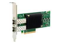 Emulex LightPulse LPe31002-M6-F - Adaptateur de bus hôte - PCIe 2.0 x8 profil bas - 16Gb Fibre Channel x 2 - pour PRIMERGY CX2560 M5, RX2520 M5, RX2530 M5, RX2530 M6, RX2540 M5, RX2540 M6, TX2550 M5 S26361-F5596-L502