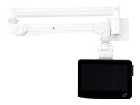 Neomounts FPMA-HAW300 - Support - pleine action - pour Écran LCD - médical - blanc - Taille d'écran : 10"-24" - montable sur mur FPMA-HAW300