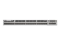 Cisco Catalyst 3850-24S-S - Commutateur - C3 - Géré - 24 x Gigabit SFP - de bureau, Montable sur rack WS-C3850-24S-S