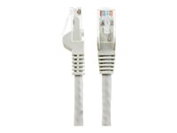 StarTech.com Câble Ethernet CAT6 50cm - LSZH (Low Smoke Zero Halogen) - Cordon RJ45 UTP Anti-accrochage 10GbE LAN - Câble Réseau Internet 650MHz 100W PoE - Gris - Snagless - 24AWG (N6LPATCH50CMGR) - Cordon de raccordement - RJ-45 (M) pour RJ-45 (M) - 50 cm - 6 mm - UTP - CAT 6 - sans crochet - gris N6LPATCH50CMGR