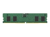 Kingston - DDR5 - module - 8 Go - DIMM 288 broches - 4800 MHz / PC5-38400 - CL40 - 1.1 V - mémoire sans tampon - non ECC - pour Dell OptiPlex 7000; Lenovo ThinkCentre M80s Gen 3; M80t Gen 3; M90s Gen 3; M90t Gen 3 KCP548US6-8