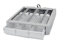 Ergotron Supplemental Triple Drawer - Composant de montage (module à tiroirs) - gris, blanc 97-849