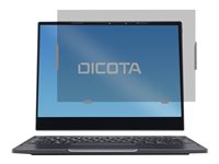 DICOTA - Filtre de confidentialité pour ordinateur portable - à double sens - module d'extension/adhésif - noir - pour Dell Latitude 7285 2-in-1 D31448