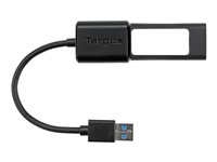 Targus - Câble USB - 24 pin USB-C (F) pour USB type A (M) - USB 3.0 - 10 cm ACC110401GLX