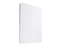 Case Logic SnapView 2.0 - Étui à rabat pour tablette - polycarbonate - blanc - 10.1" - pour Samsung Galaxy Tab 4 (10.1 ") CSGE2177W