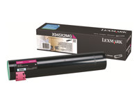 Lexmark - À rendement élevé - magenta - original - cartouche de toner LCCP - pour Lexmark X940e, X940e Page Plus Solution, X945e, X945e Page Plus Solution X945X2MG