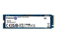 Kingston NV2 - SSD - 2 To - interne - M.2 2280 - PCIe 4.0 x4 (NVMe) - pour Intel Next Unit of Computing 12 Pro Kit - NUC12WSKi5 SNV2S/2000G