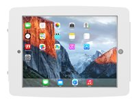 Compulocks iPad Pro 11" (1-4th Gen) Support Boitier mural Space Blanc - Boîtier - pour tablette - verrouillable - aluminium de haute qualité - blanc - Taille d'écran : 11" - Interface de montage : 100 x 100 mm - montable sur mur - pour Apple 11-inch iPad Pro (1ère génération, 2e génération, 3ème génération, 4ème génération) 211SENW